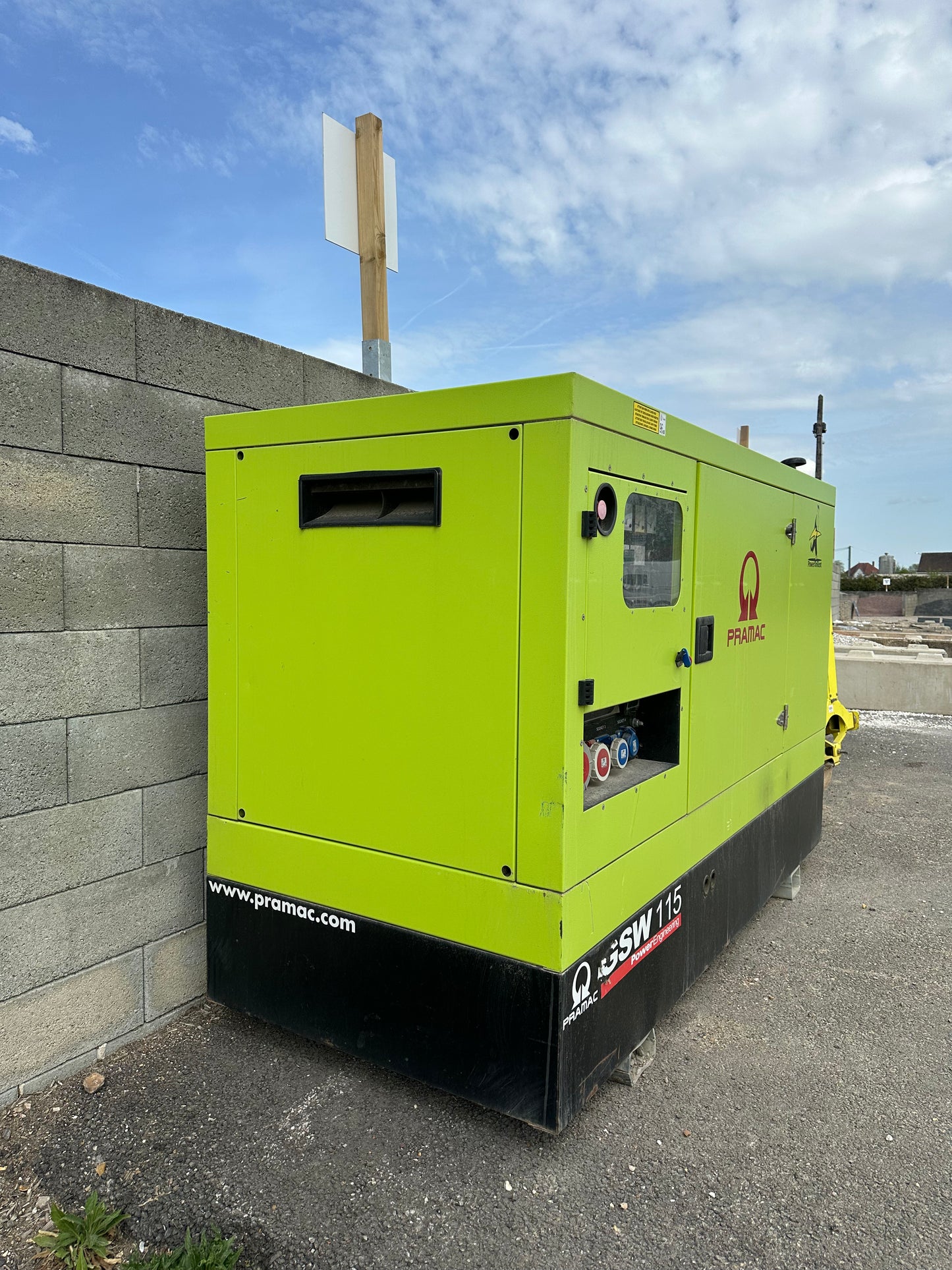Groupe électrogène 110 KVA