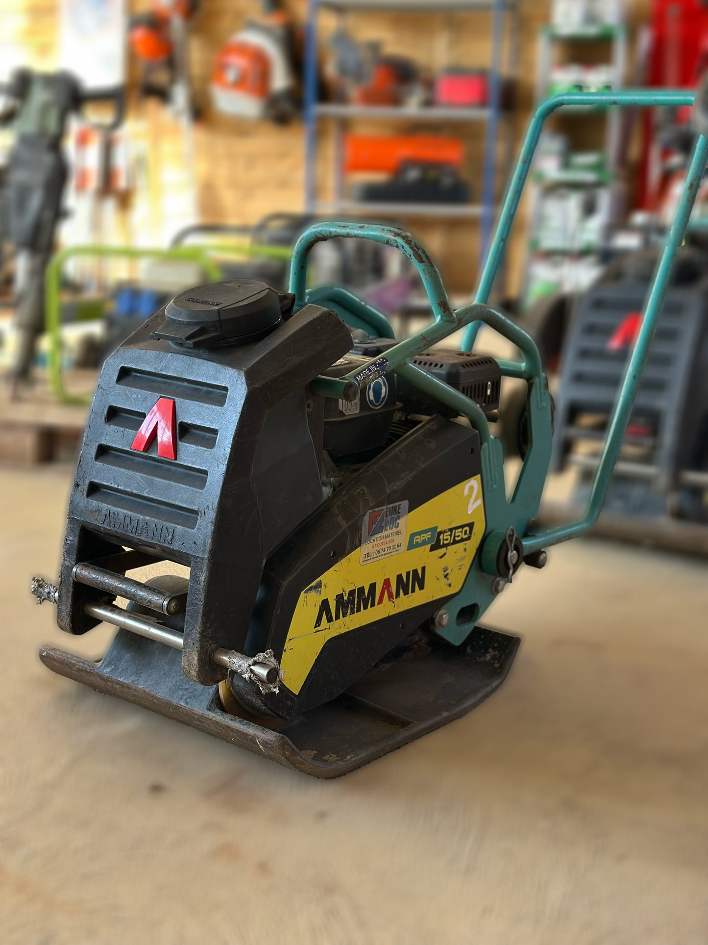 Plaque Vibrante 80 KG