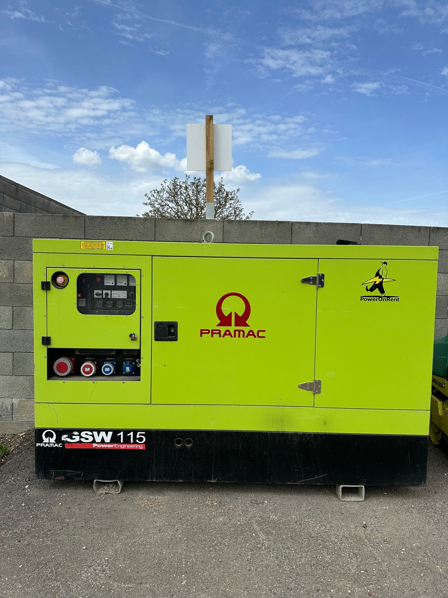 Groupe électrogène 110 KVA