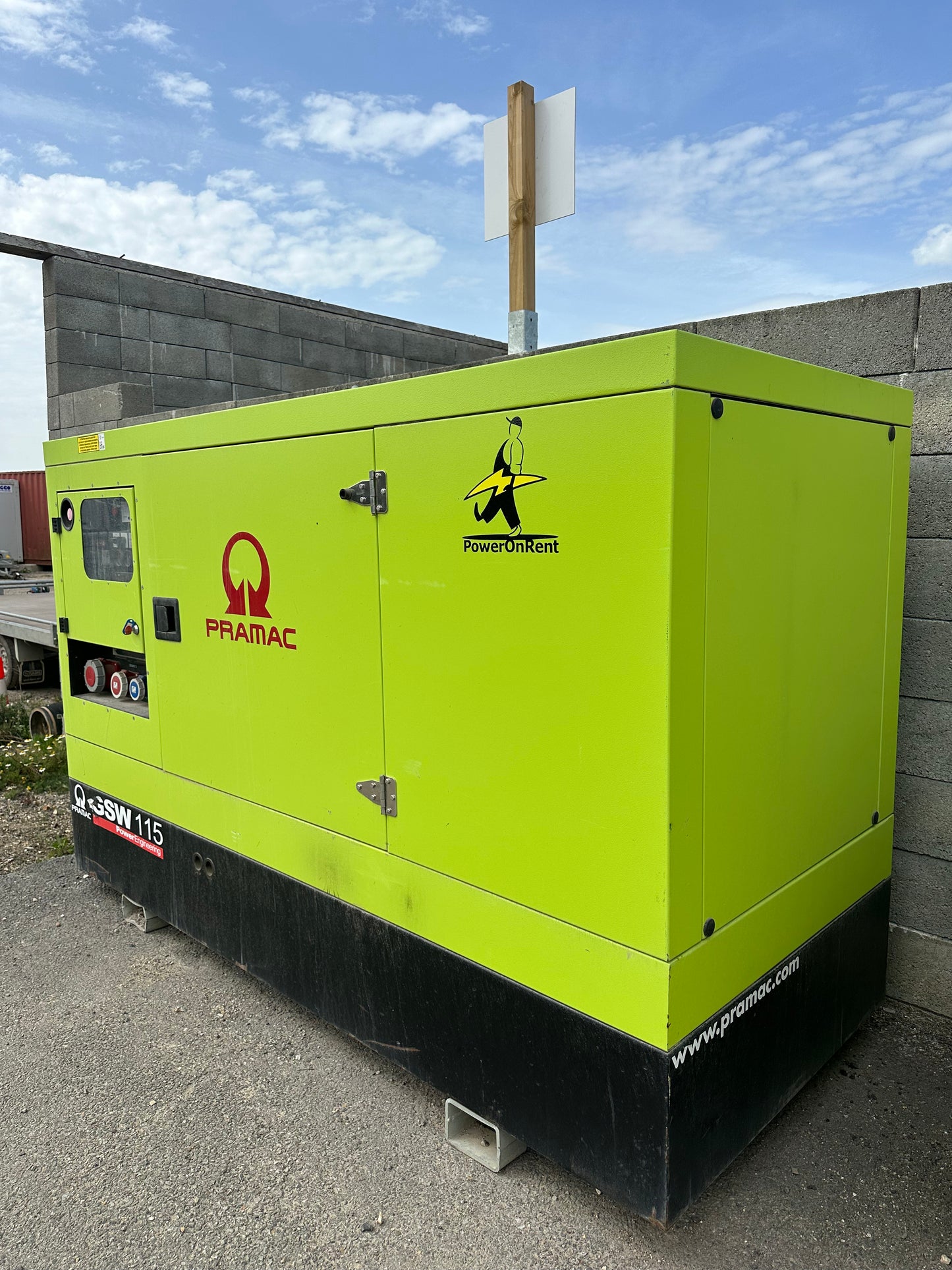 Groupe électrogène 110 KVA