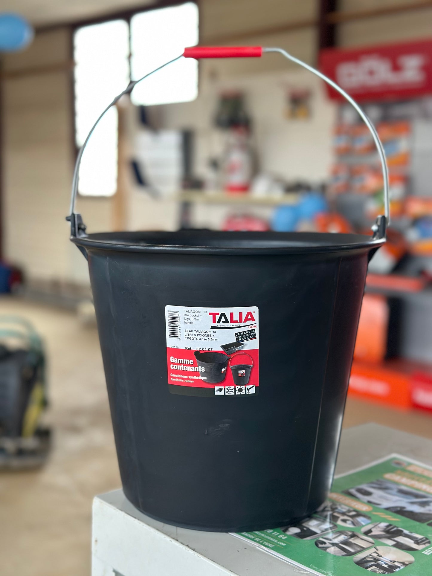 Seau Taliagom 13L avec anse